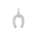Silver Horseshoe Charm