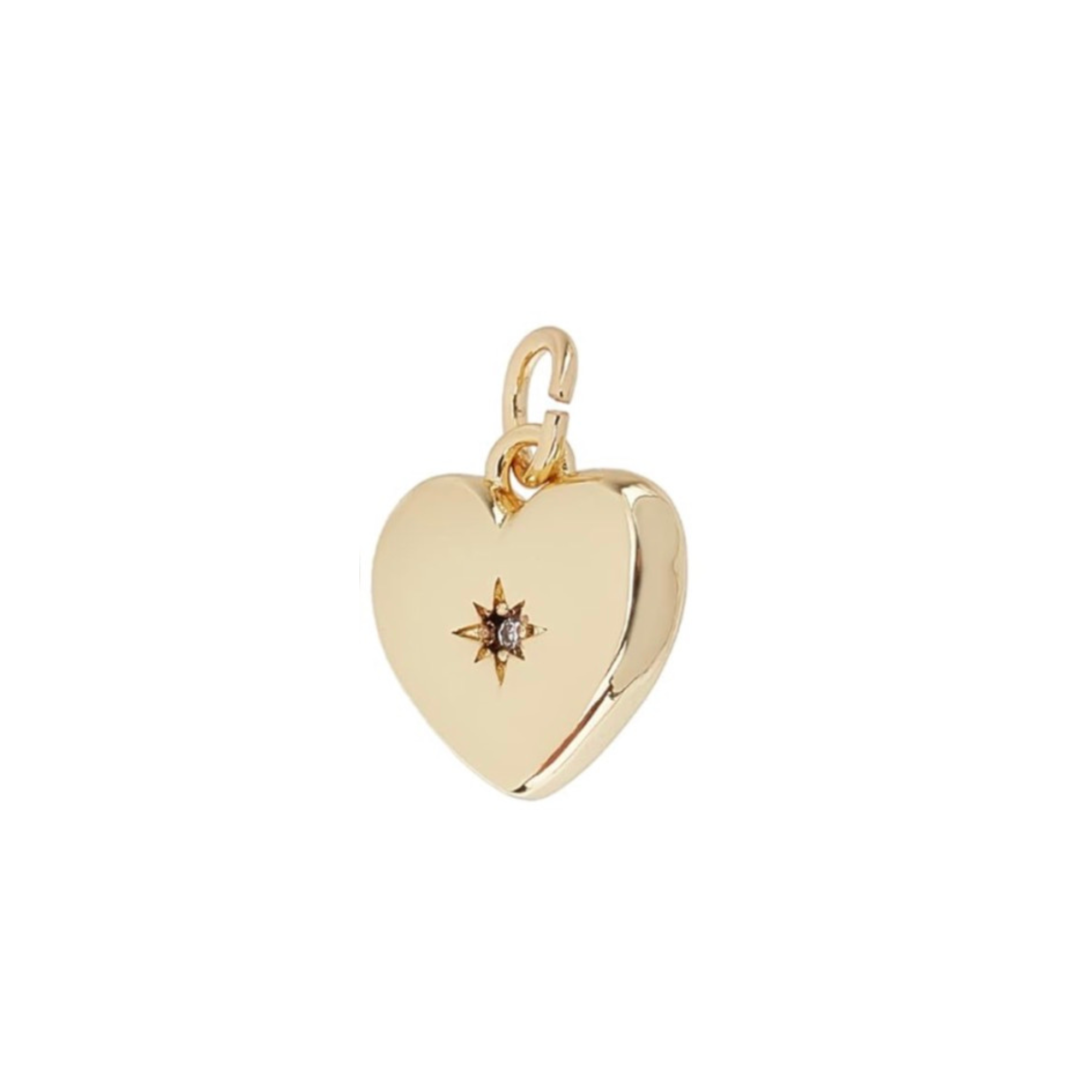 Star in Heart Charm