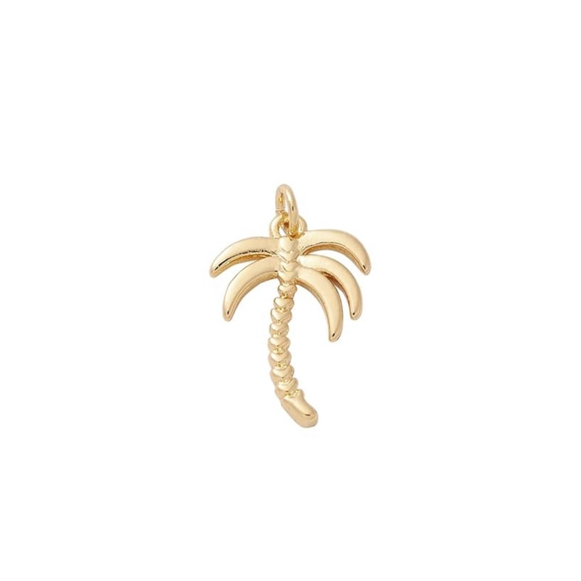 Gold Palm Tree Charm