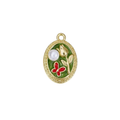 Gold Flower & Butterfly Charm