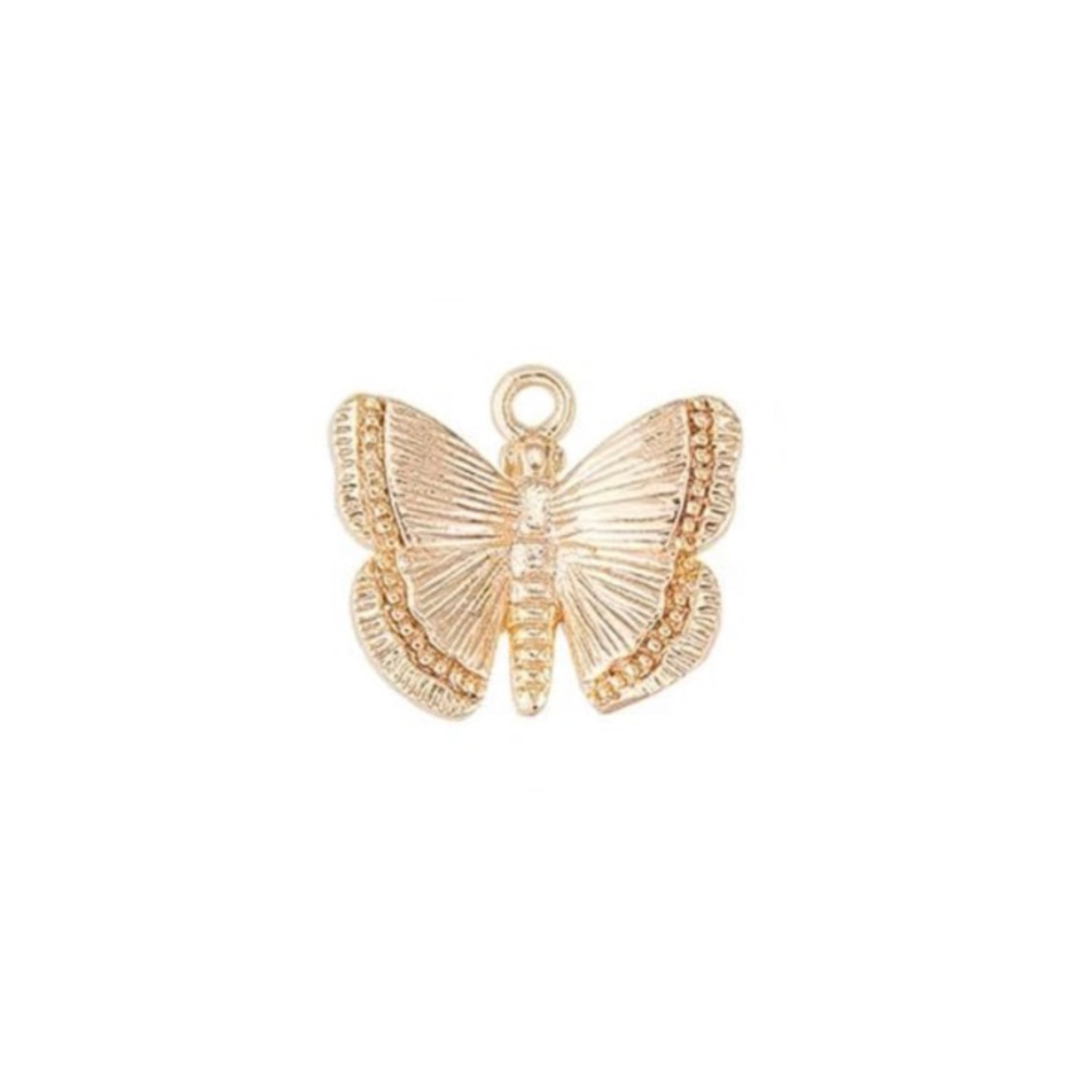 Gold Butterfly Charm