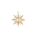 Gold Sun Charm