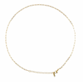 Gold Small Paperclip Necklace